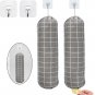 2Pcs Plastic Bag Holder, Large Grocery Bags Holders, Wall Mount Garbage Plastic