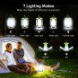 Camping Lantern Rechargeable, Super Bright LED Camping Lights Lamp - 7 Light Mo