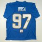 Autographed/Signed Joey Bosa #97 Los Angeles LA Powder Blue Football Jersey JSA