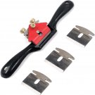 Metal Spokeshave Adjustable Spoke Shave Woodworking Hand Cutting Tool with Blade