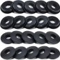 Glad Hand Seal, 20Pcs Gladhand Washers Rubber Seals Black Gasket Elastic Grommet