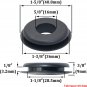 Glad Hand Seal, 20Pcs Gladhand Washers Rubber Seals Black Gasket Elastic Grommet