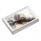 Metal Credit Card Holder, Mini Credit Card Wallet Blocking Slim Metal Hard Case