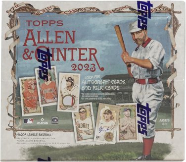2023  Allen & Ginter Retail Baseball Box 24 Packs 6 Cards per Pack Look for Auto