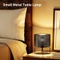 Industrial Table Lamp, Metal Small Lamp, Bedside Lamp Nightstand Lamp for Bedroo