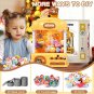 Bear Kids Claw Machine, Candy Vending Grabber, Prize Dispenser Toys for Girls an