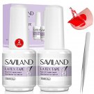 Liquid Latex for Nails, 30ML Upgraded Antifreeze Latex Nail Polish Barrier Peel