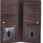 Wise Owl Stylish Bifold Long Slim Wallets - Real Leather Blocking Security 2 ID