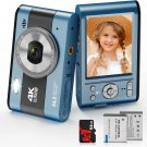 Digital Camera Native FHD 4K 64MP Digital Camera for Kids Compact Digital Camera