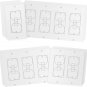 22 Pack Wall Plate Insulation Gasket Rectangle Foam Outlet Insulators and Draft
