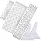 3 Pieces Stainless Steel Diamond Mesh Ruler 5D Diamond Painting Ruler, Drawing R