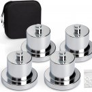4 Pack Jack Pucks Floor Jack Lifting Jack Pad Lift Point Adapter with Storage Ca