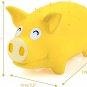 CHIWAVA 7.4 Inch Large Pig Dog Toy for Dogs Latex Rubber Squeeze Grunting Sound