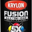 K02723007 Fusion All-In-One Spray Paint for Indoor/Outdoor Use, Gloss Smoke Gray