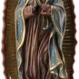 SUMMIT COLLECTION Our Lady of Guadalupe Virgin Mary Resin Statue, Bronze Color