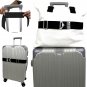2-In-1 Luggage Straps for Carry On, Elastic Add a Bag Bands, Hand-Free Luggage