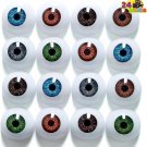 24 PCS Halloween Scary Realistic Eyes, 12 Pair Hollow Plastic Eyeballs for Hallo