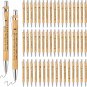 50 Pack Bible Verse Bamboo Retractable Ballpoint Pens Christian Pens Inspiration