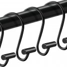Shower Curtain Hooks Rings,Set of 24 Rustproof Metal Shower Hooks for Shower Cur
