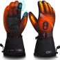 Heated Gloves for Men Women, Unisex Waterproof Rechargeable Heated Motorcycle Gl