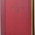 , Self Adhesive Photo Album Leather Cover DIY Scrapbook-Overall Size 10.6 X 11.4