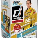 2020  Donruss NASCAR Racing BLASTER Box (56 Cards Incl. ONE Memorabilia or Autog