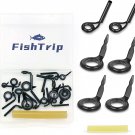 Micro Fishing Rod Guides and Tips,26Pcs/130Pcs Baitcasting Rods Black Micro Guid