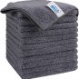 Microfiber Cleaning Cloth, 12 Pack Premium Microfiber Towels for Cars, Lint Free