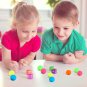 100 Pack Colorful Bouncy Balls Party Favors for Kids Aged 5+, Rubber Super Bounc