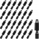 Socket Heatsink Cooler Mount Pin  25PCS Black Heatsink Spring Fixing Rivet Faste