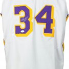 Shaquille O'Neal Signed Custom White Pro Style Basketball Jersey JSA