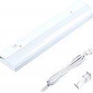 LED Cabinet Light Set, 12 Inch Plug in under Counter Light Fixture Warmwhite(300