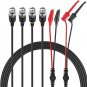 BNC Test Leads Set, Oscilloscope Probes BNC to Alligator Clips, BNC to Mini Test