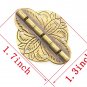 2PCS Antique Brass Small Hinges Furniture Cabinet Drawer Door Jewelry Box Gift B