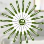 20 Pcs Pocket Screwdriver Mini Tops and Pocket Clips Pocket Screwdriver Magnetic