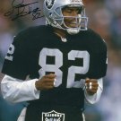Autographed James Jett 8X10 Oakland Raiders Photo