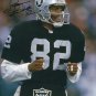 Autographed James Jett 8X10 Oakland Raiders Photo