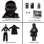 Rainbow High Shadow High Rexx Mcqueen- Black Color Fashion Doll. Fashionable Out