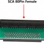 Sinloon SCA 80 Pin to 68 SCSI Adapter SCSI 68 Female Adapter SCSI 80 Male Adapte