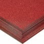 30 Sheets Red Glitter Cardstock Paper for DIY Crafts, Card Making, Invitations,