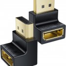 Displayport 1.4 Adapter 90 Degree DP Converter Up&Down, 8K/60Hz Right Angle DP D