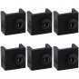 3D Printer Hotend Silicone Sock, 6 PCS Heater Block Silicone Cover for Creality