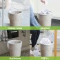 1.2 Gallon 80 Counts Strong Trash Bags Garbage Bags, Bathroom Trash Can Bin Line