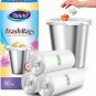 1.2 Gallon 80 Counts Strong Trash Bags Garbage Bags, Bathroom Trash Can Bin Line
