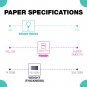 Springhill White 8.5â X 11â Cardstock Paper, 90Lb, 163Gsm, 250 Sheets (1 Ream) â
