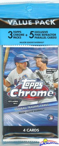 2020 Topps Chrome Baseball EXCLUSIVE Factory Sealed FAT CELLO PACK with SPECIAL