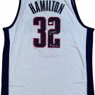 Richard Hamilton Autographed College Style Signed Basketball Jersey 1999 CHAMPS