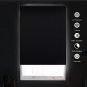 100% Blackout Roller Window Shades, Window Blinds with Thermal Insulated Waterpr