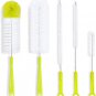 Bottle Cleaning Brush Set - Long Handle Bottle Cleaner for Washing Narrow Neck B