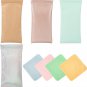 4 Pcs Soft Glasses Cases, 7X3.5 Inch PU Leather Reading Eye Glasses Pouch Case w